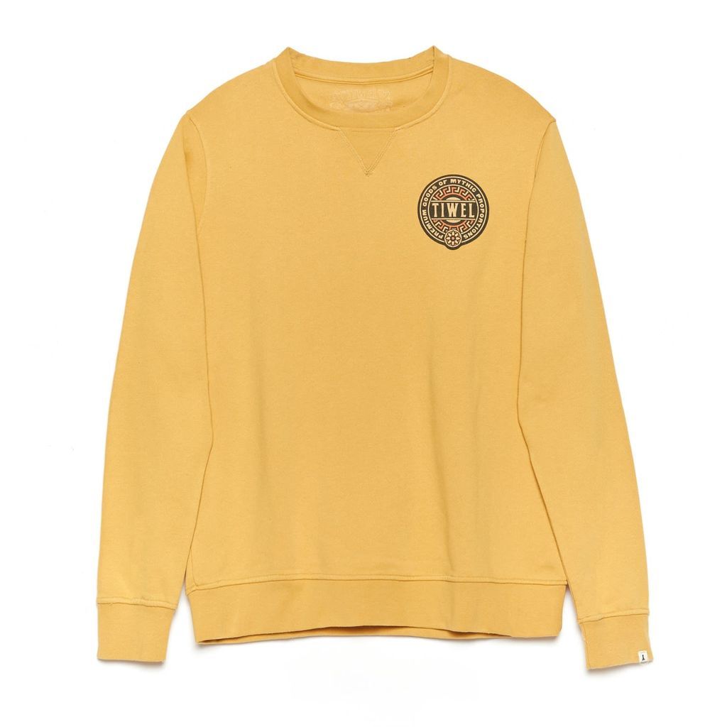 Men's Yellow / Orange Con-Taurus Sweatshirt By Consume Design Honey Gold Small TIWEL