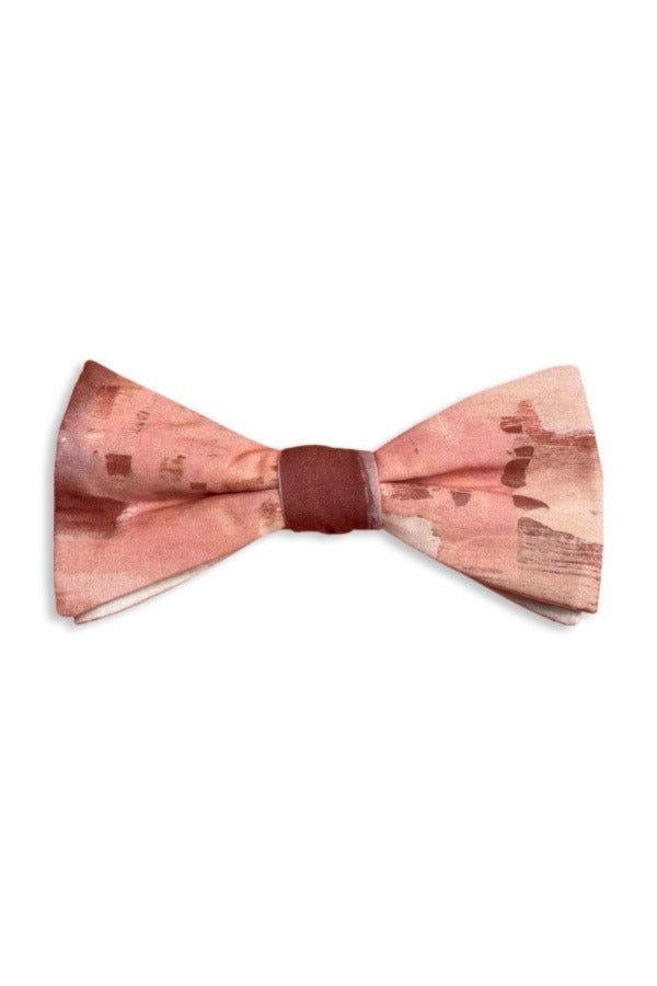 Men's Pink / Purple Bow Tie - Cloudy Pink One Size Peggy and Finn