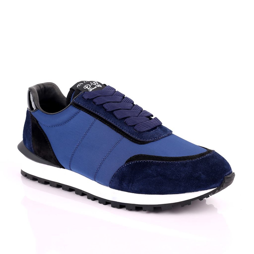 Men's Madison Smart Sneakers - Blue 7 Uk DAVID WEJ