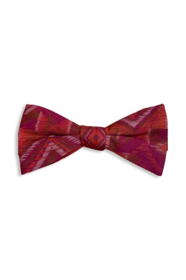 Men's Red Bow Tie - Morocco One Size Peggy and Finn