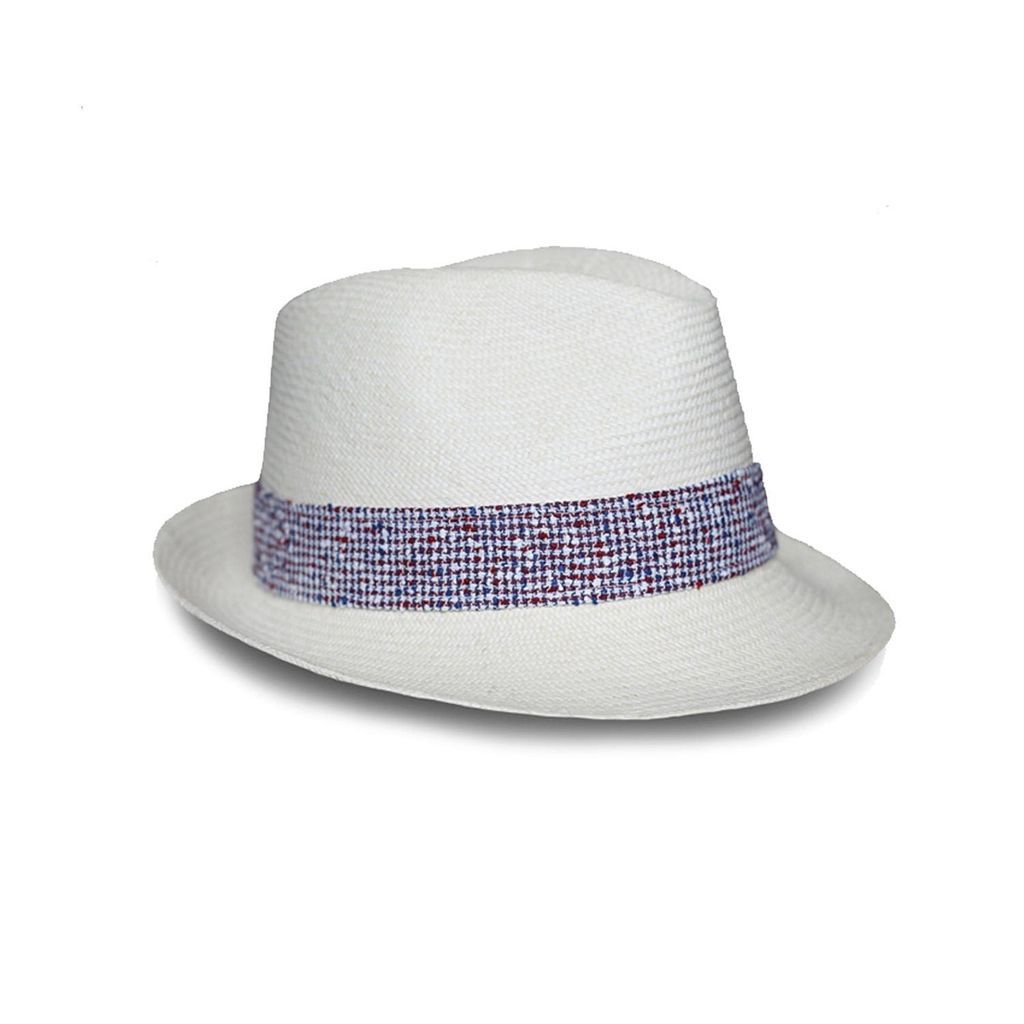 Men's Panama Hat - Riviera - White Small Mister Miller - Master Hatter