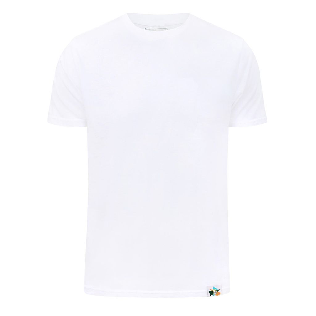 Classic Mens Organic Cotton T-Shirt In White Small blonde gone rogue