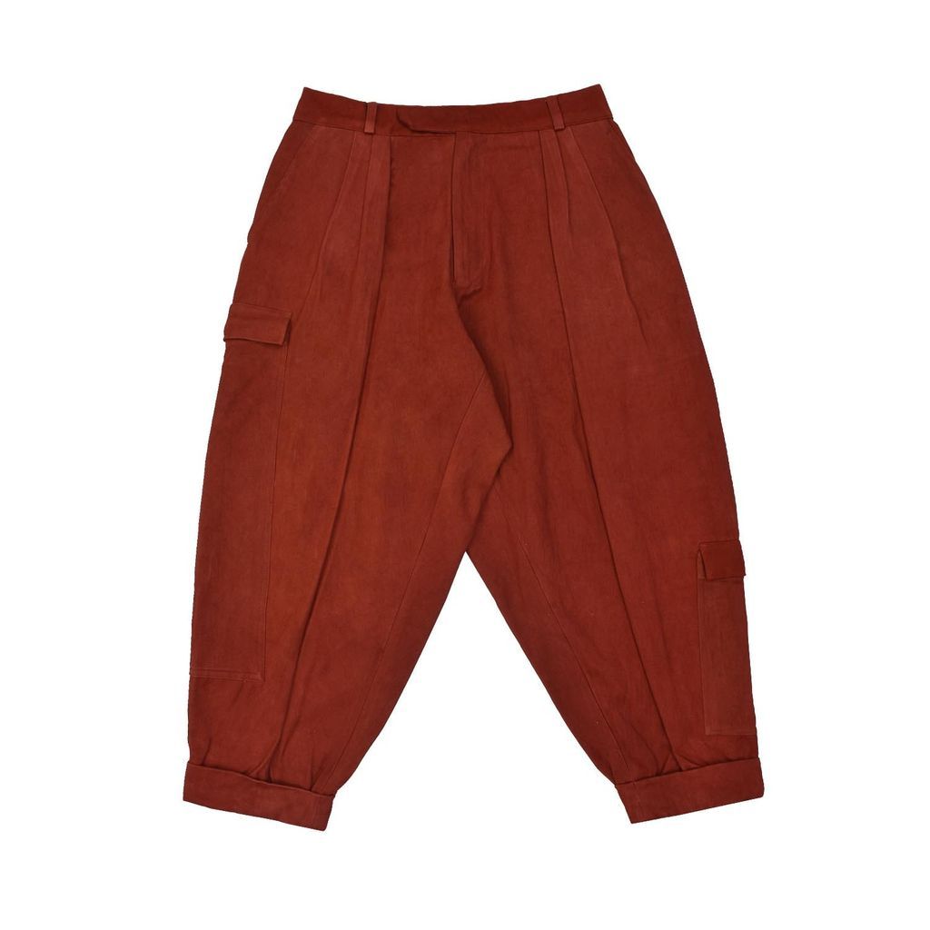 Frestun2 Men's Trousers - Copper Red Moleskin 28
