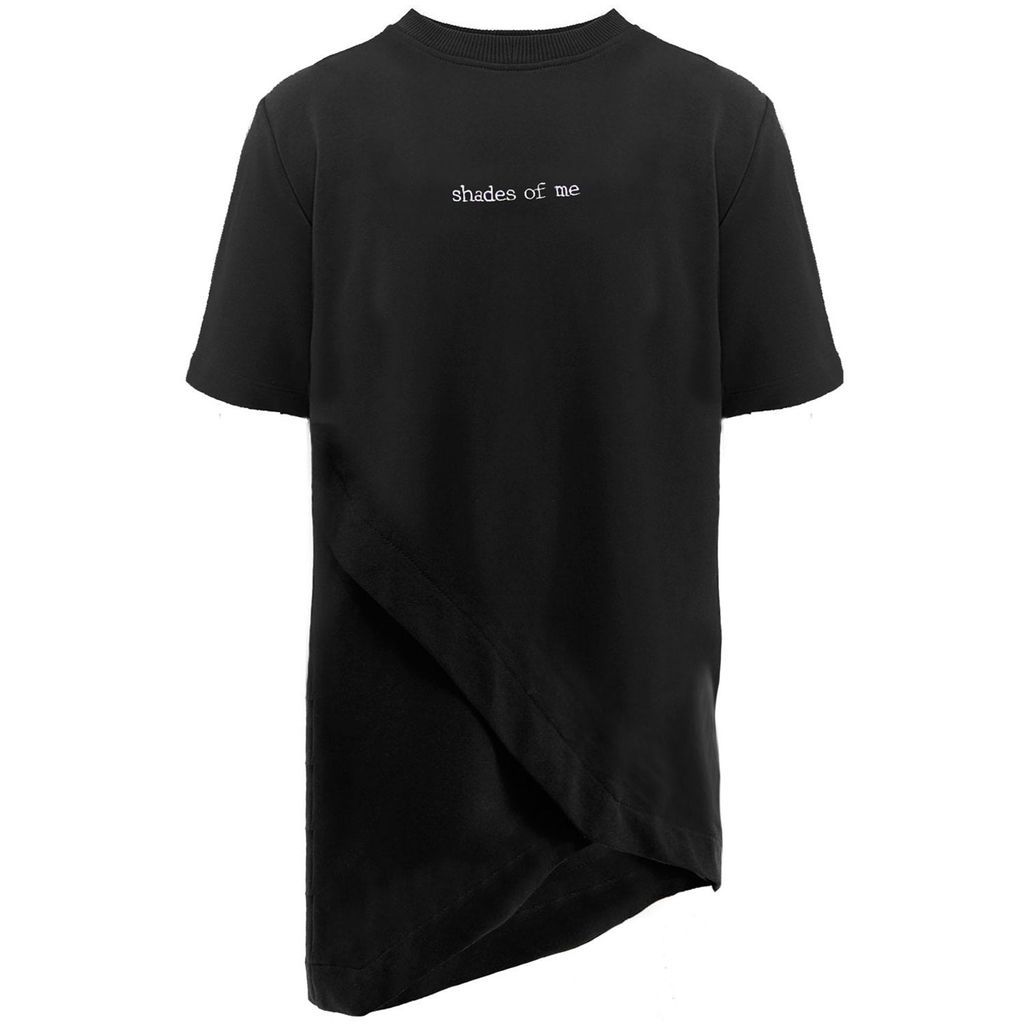 Japan Embroidered Men's Black T-Shirt Small Hamza