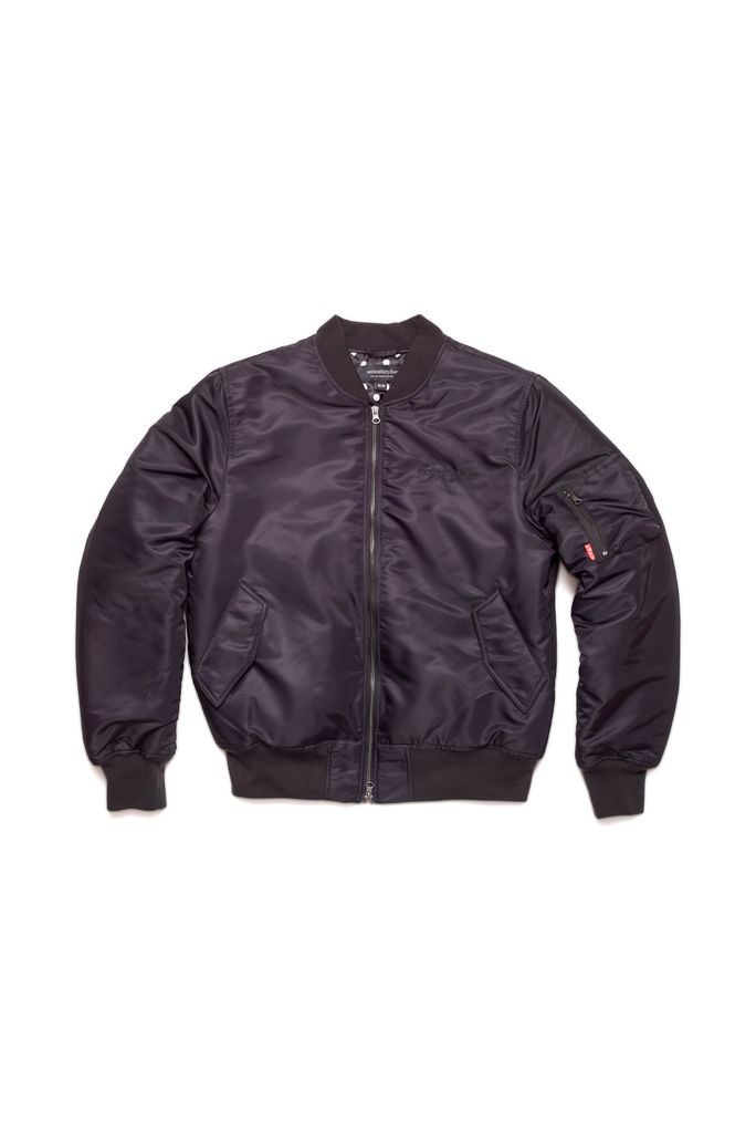 Men's Amr Bomber Jacket - Black Extra Small SECTION 35
