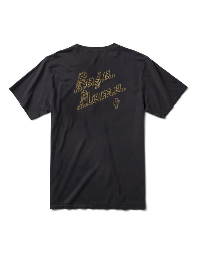 Men's Black Taking Care Of Business - Primo Graphic Tee Small Baja Llama