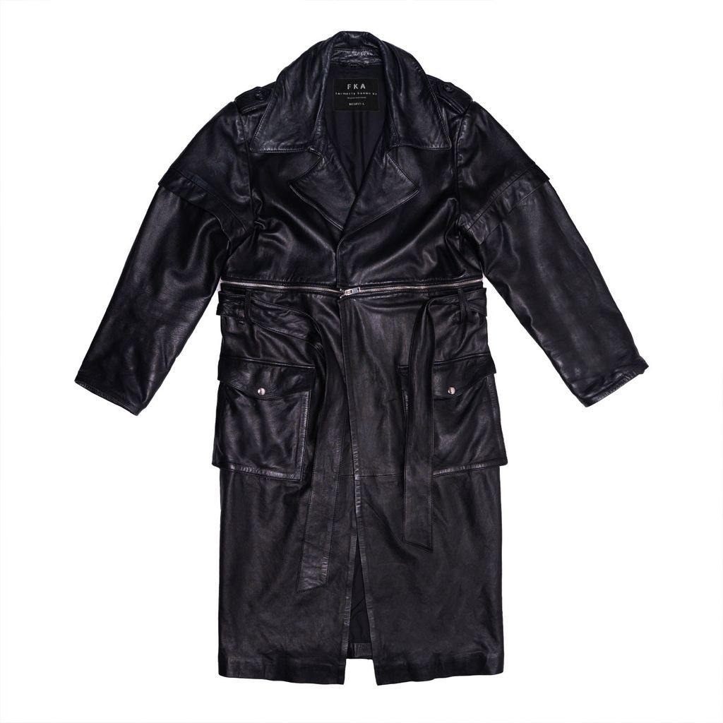 Men's Black The Nappa Trench Small Formerly Known As