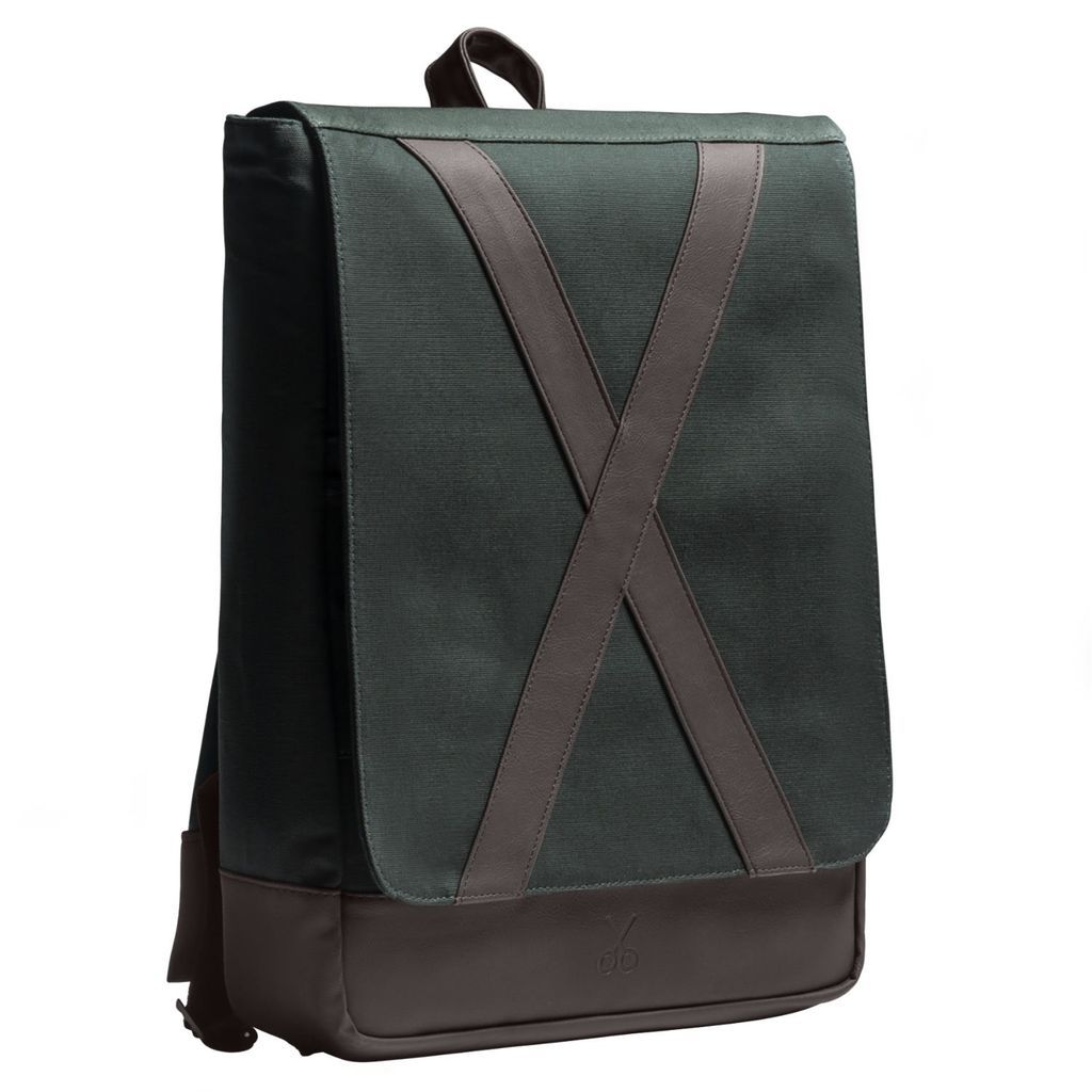 Men's Black Unisex Design Backpack Nordhug - Asphalt One Size KAFT