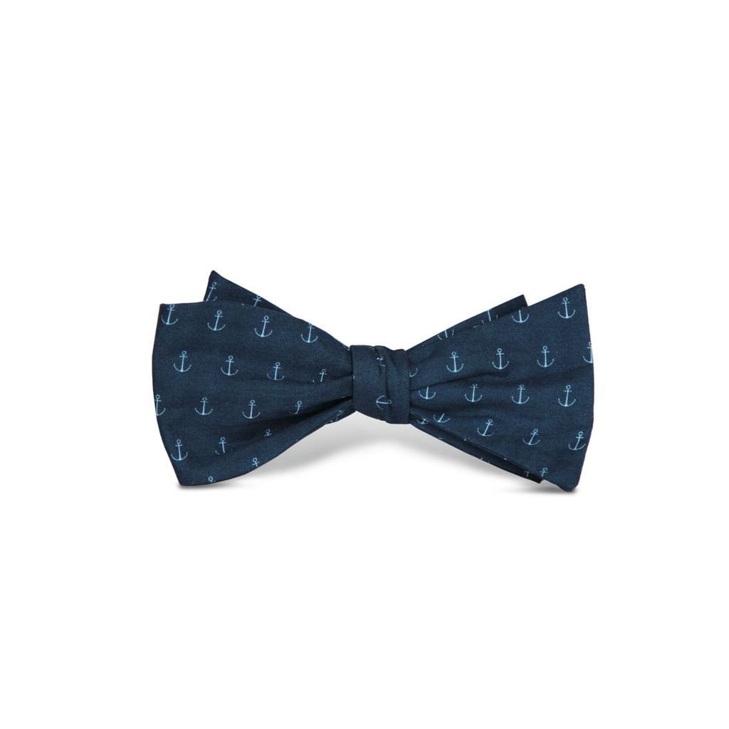 Men's Blue Ahoy! Bow Tie One Size Tom Astin