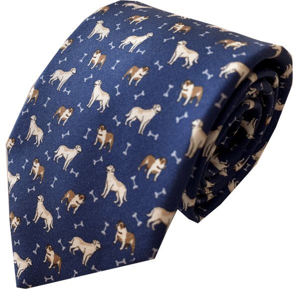 Men's Blue Hair Of The Dog Tie One Size Lazyjack Press