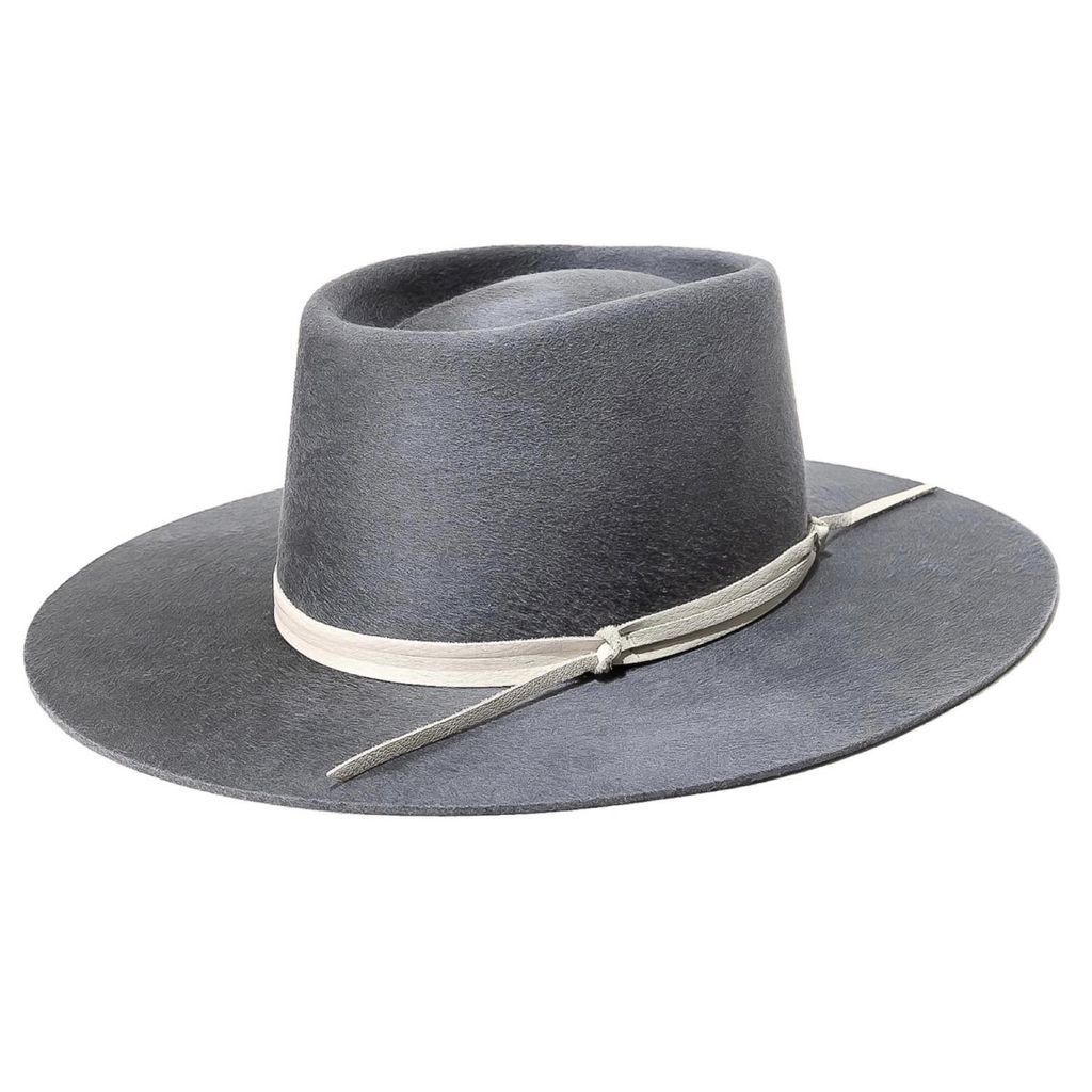 Men's Blue Piero Wool Fedora Small Americo Hat Company
