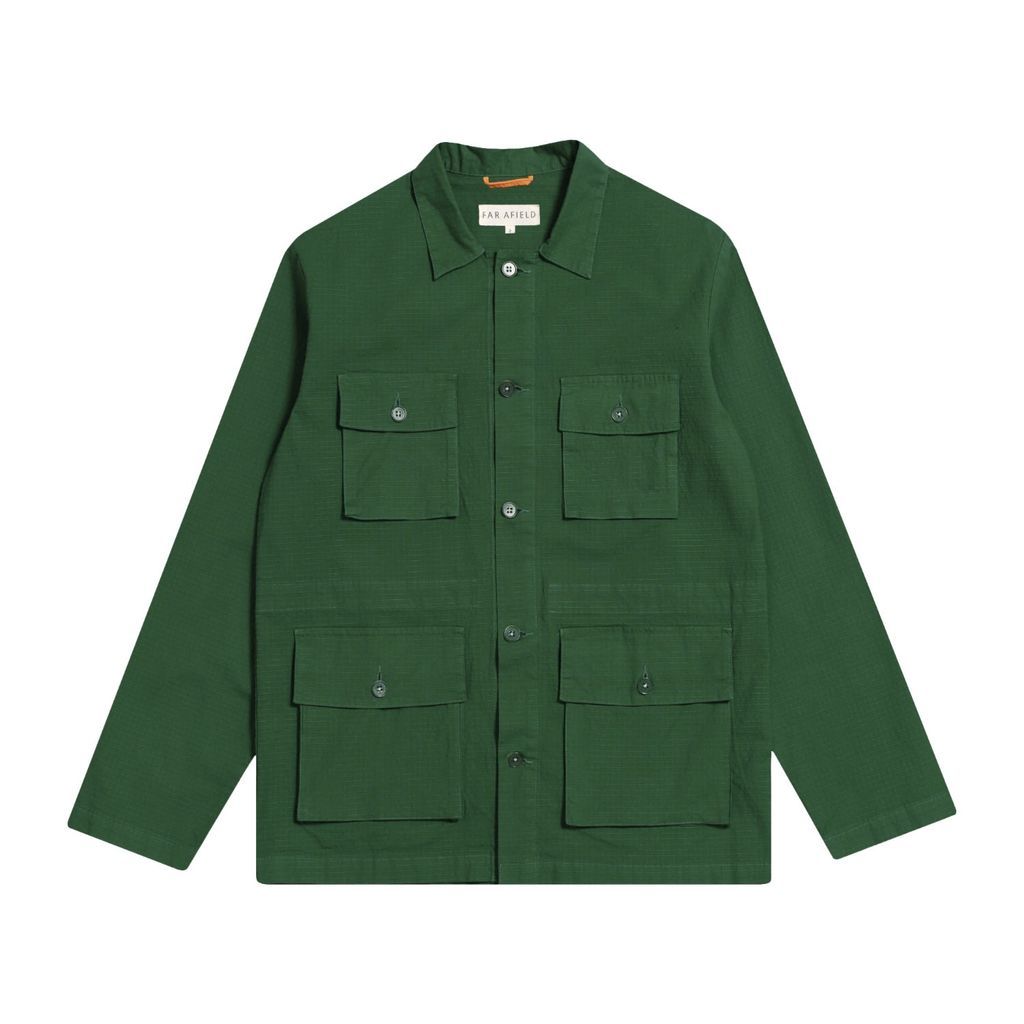Men's Borough Jacket - Green Large Far Afield