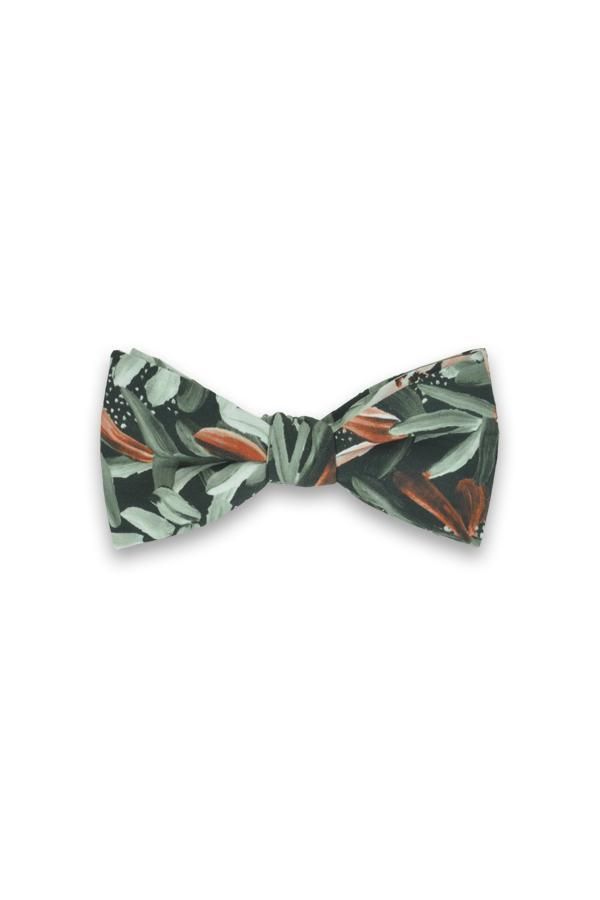 Men's Bow Tie - Protea Green One Size Peggy and Finn