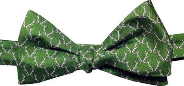 Men's Buckwild Green Bow Tie One Size Lazyjack Press