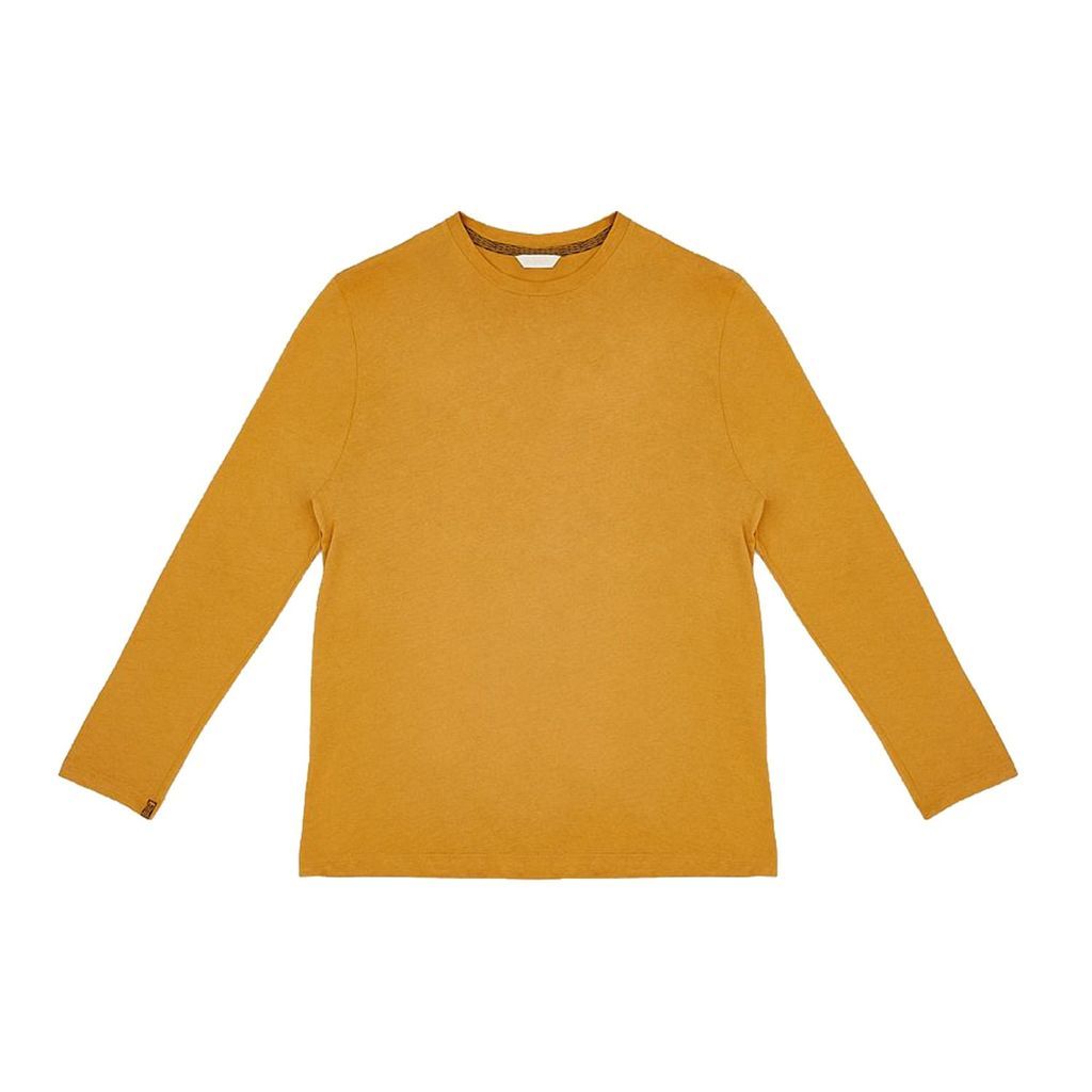 Men's Classic Long Sleeve T-Shirt - Inca Gold Extra Small Chirimoya