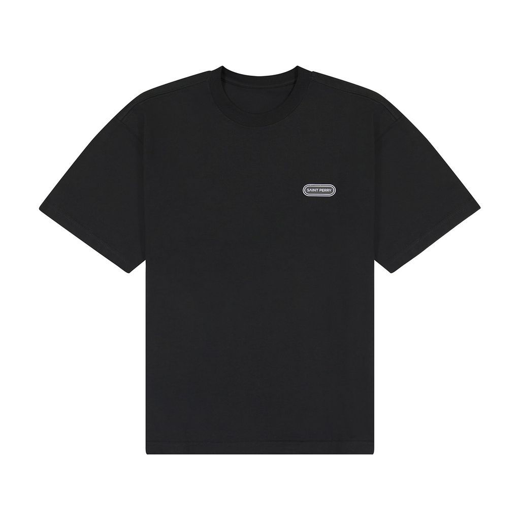 Men's Elevated Essential T-Shirt - Black Extra Small SAINT PERRY
