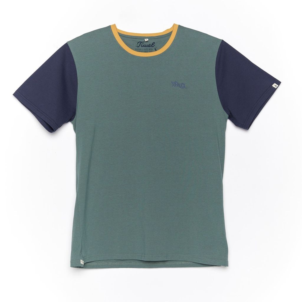 Men's Green Kehr T-Shirt Small TIWEL