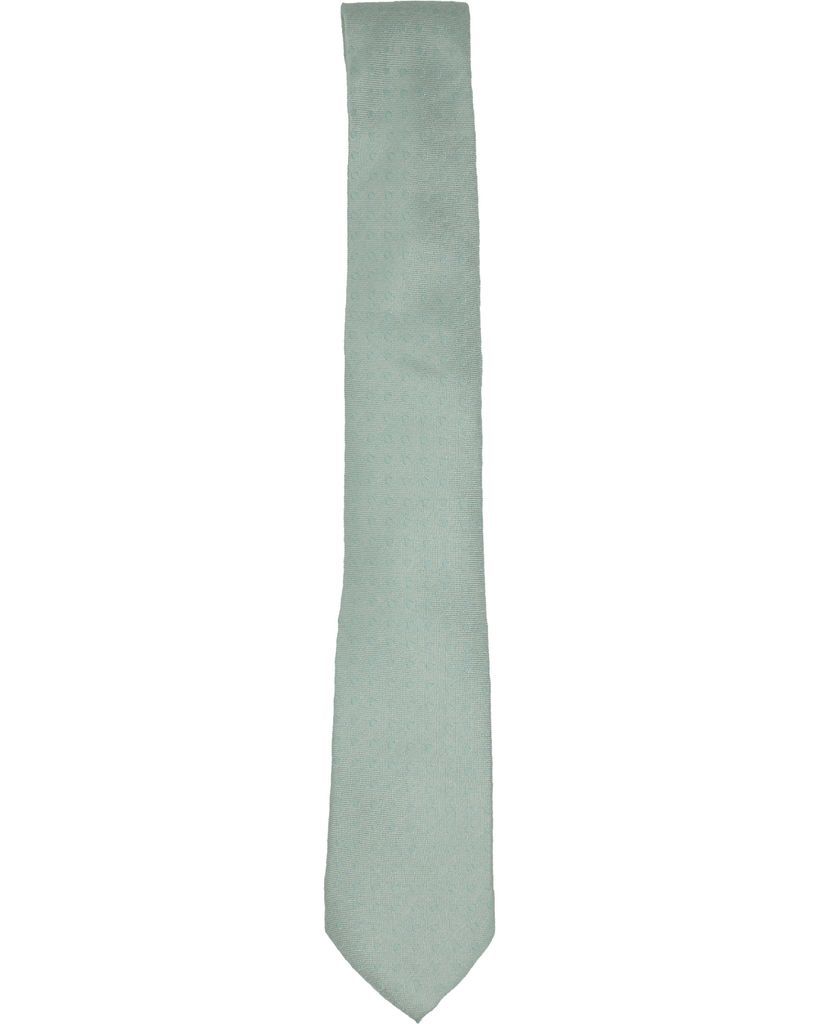 Men's Green Polka Mint Tie One Size Lords of Harlech