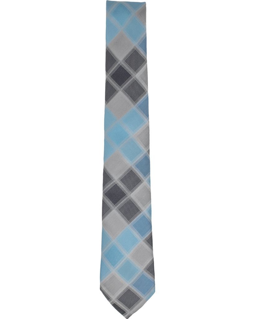 Men's Grey / Blue / Green Archie Aqua Tie One Size Lords of Harlech