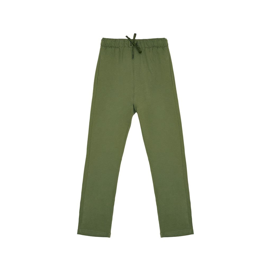 Men's Leisure Trousers - Dark Green Extra Small Chirimoya