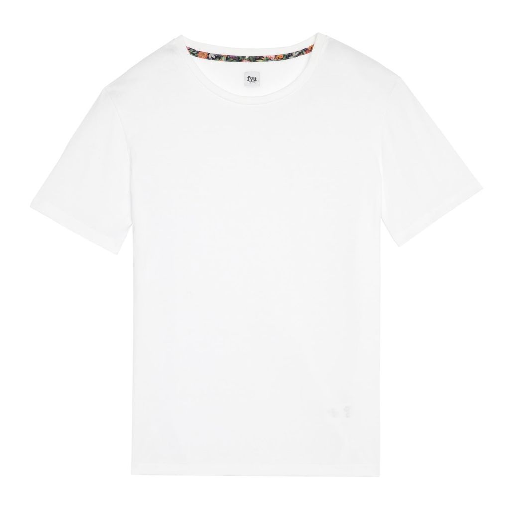 Men's Nouvel Tshirt - White Extra Small FYU PARIS