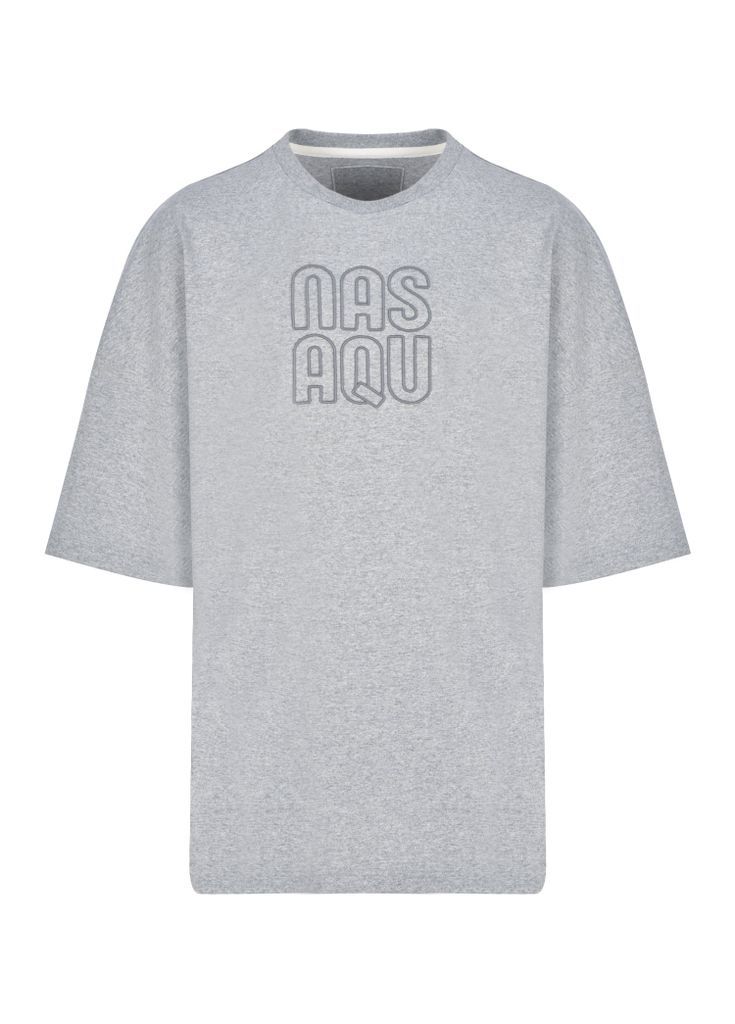 Men's Nsq Loose Fit Core T-Shirt - Grey Small NASAQU