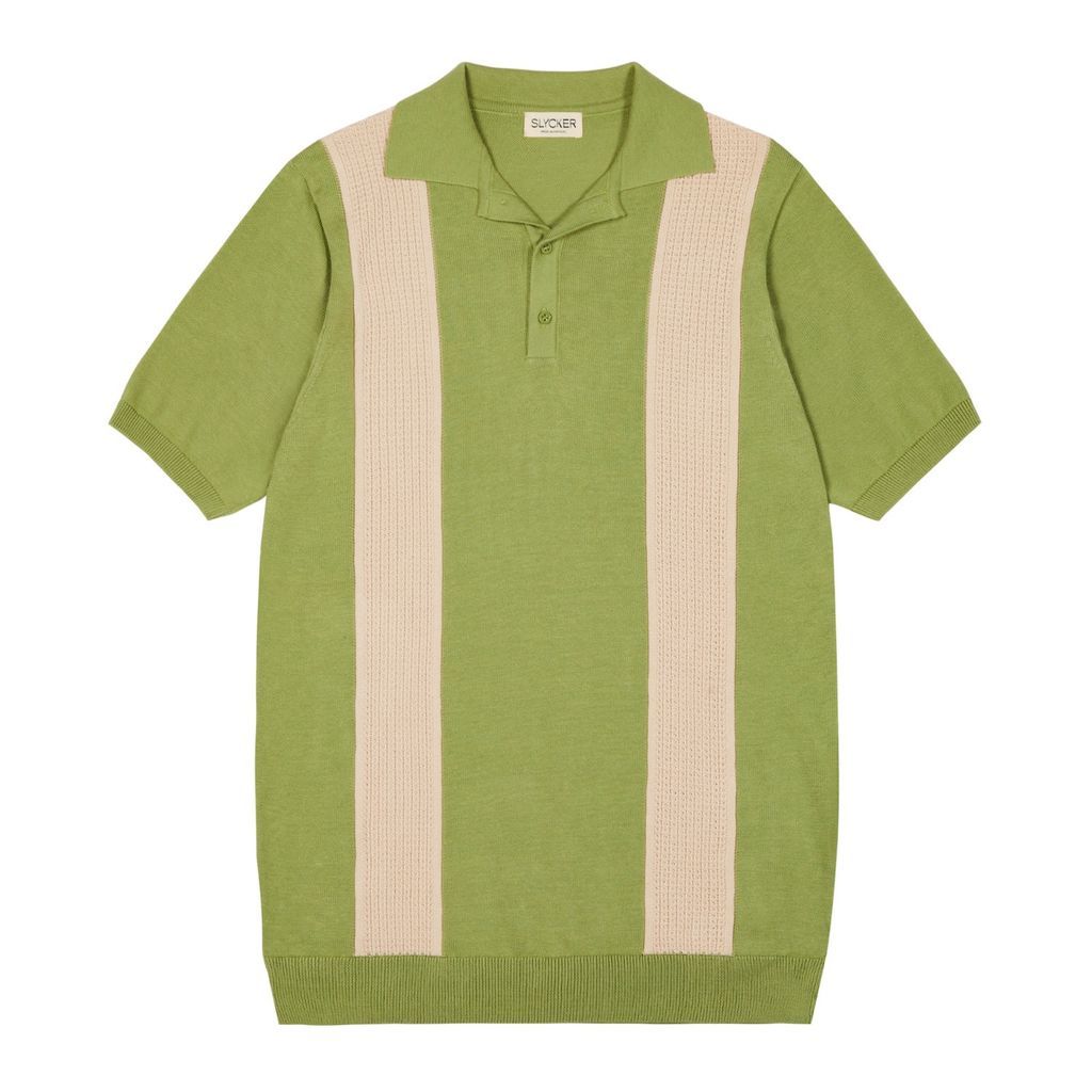 Men's Original Polo Shirt - Green Small Slycker