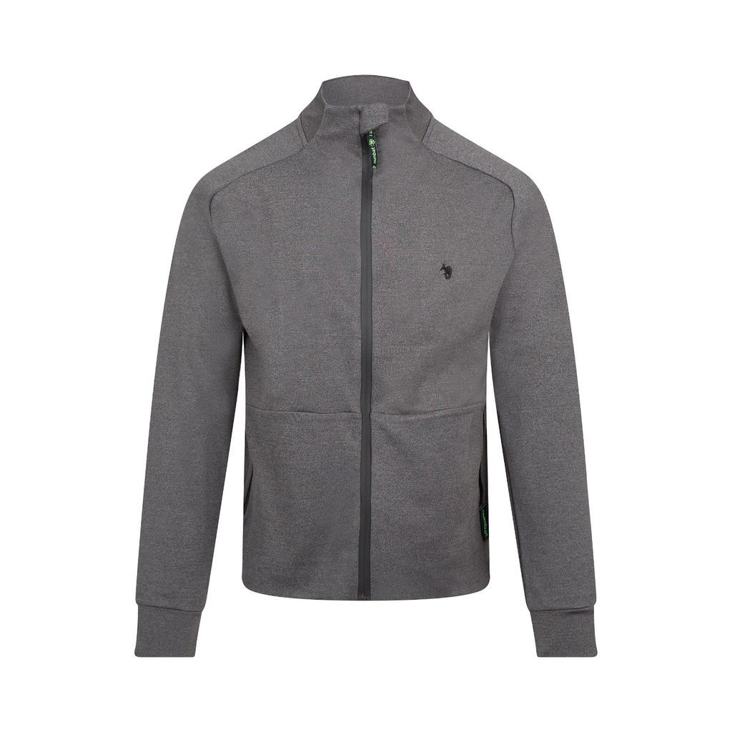 Men's Performance Jacket Full Zip - Grey Small NUMBAT
