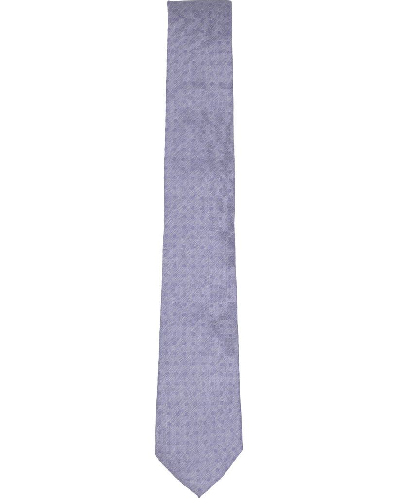 Men's Pink / Purple Polka Lilac Tie One Size Lords of Harlech
