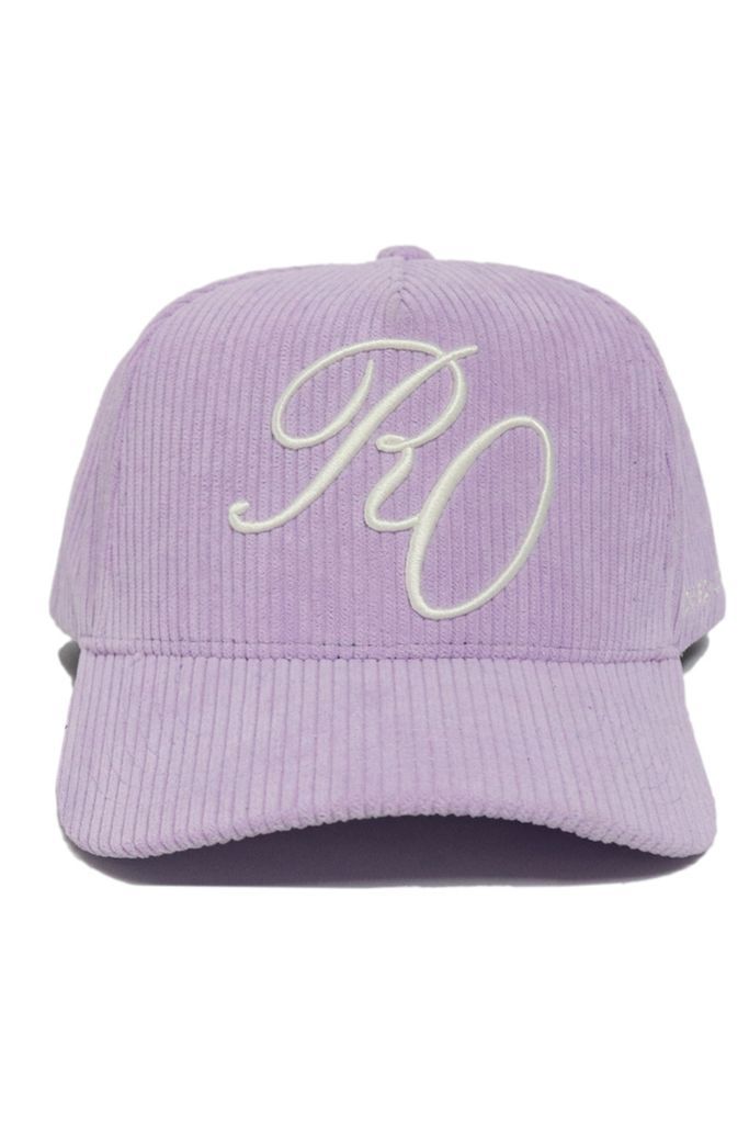 Men's Pink / Purple R. o Corduroy Baseball Cap - Pink & Purple One Size Reuben Oliver