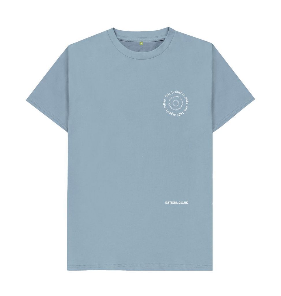 Men's R Truth Organic T-Shirt - Blue Extra Small Ration. L