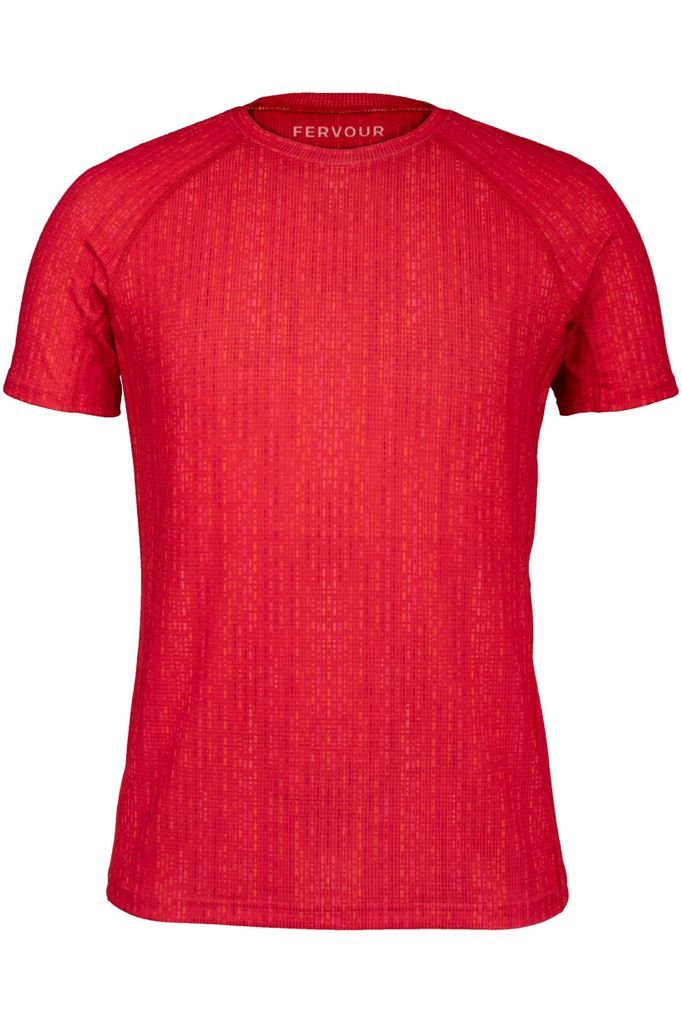 Men's Red Abel Coral Top Small Fervour