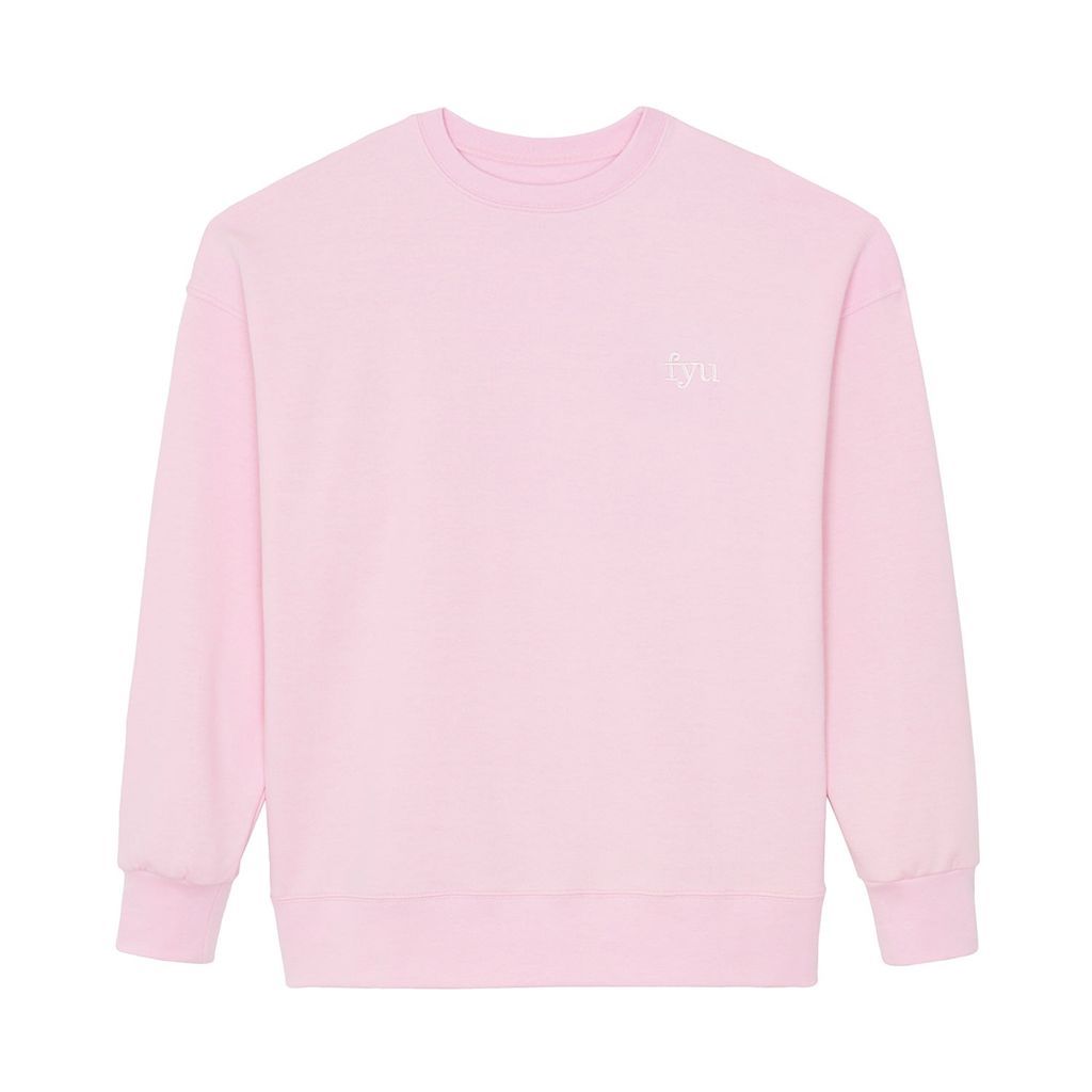 Men's Sam Sweatshirt - Bonbon Pink Small FYU PARIS