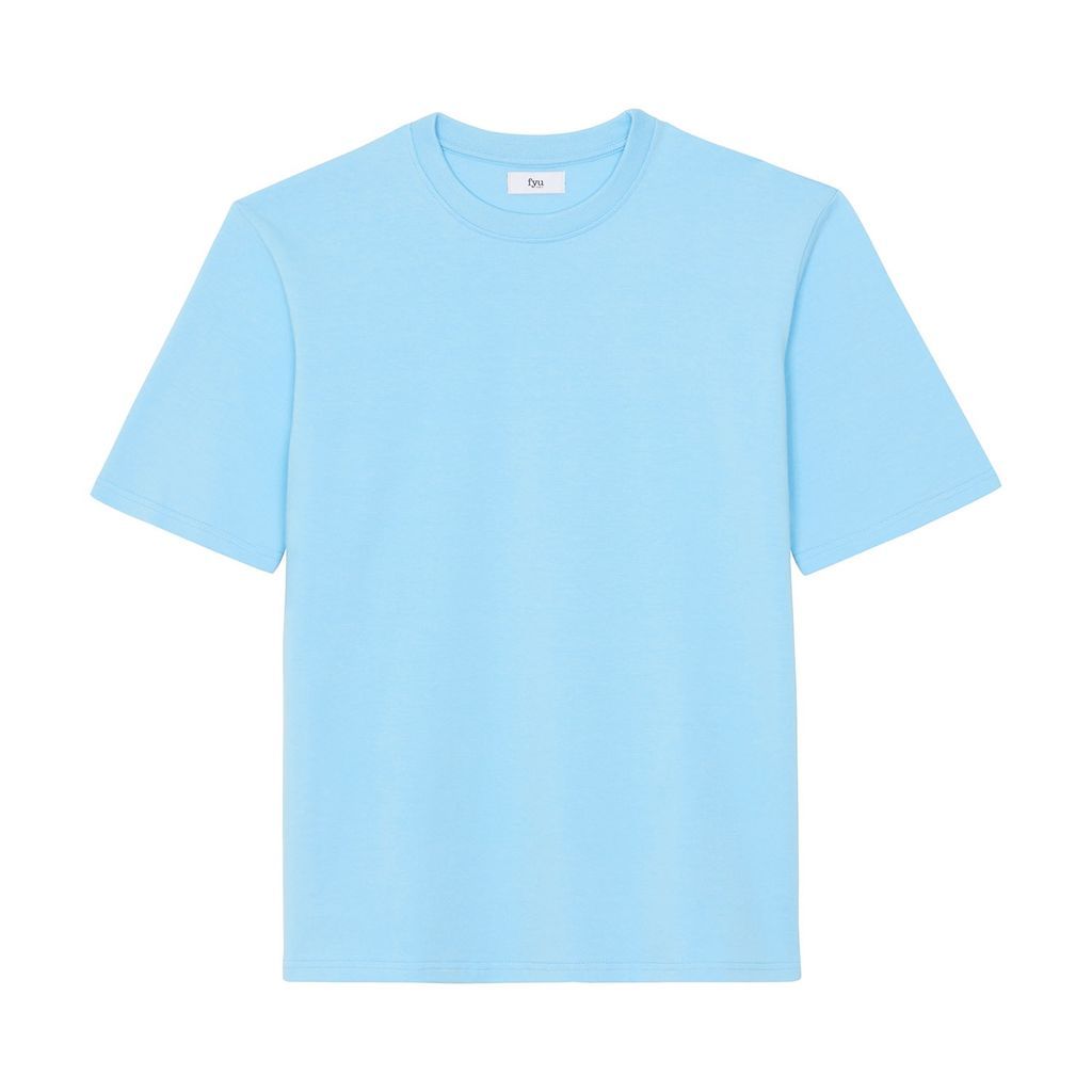 Men's Sam T-Shirt - Sky Blue Small FYU PARIS