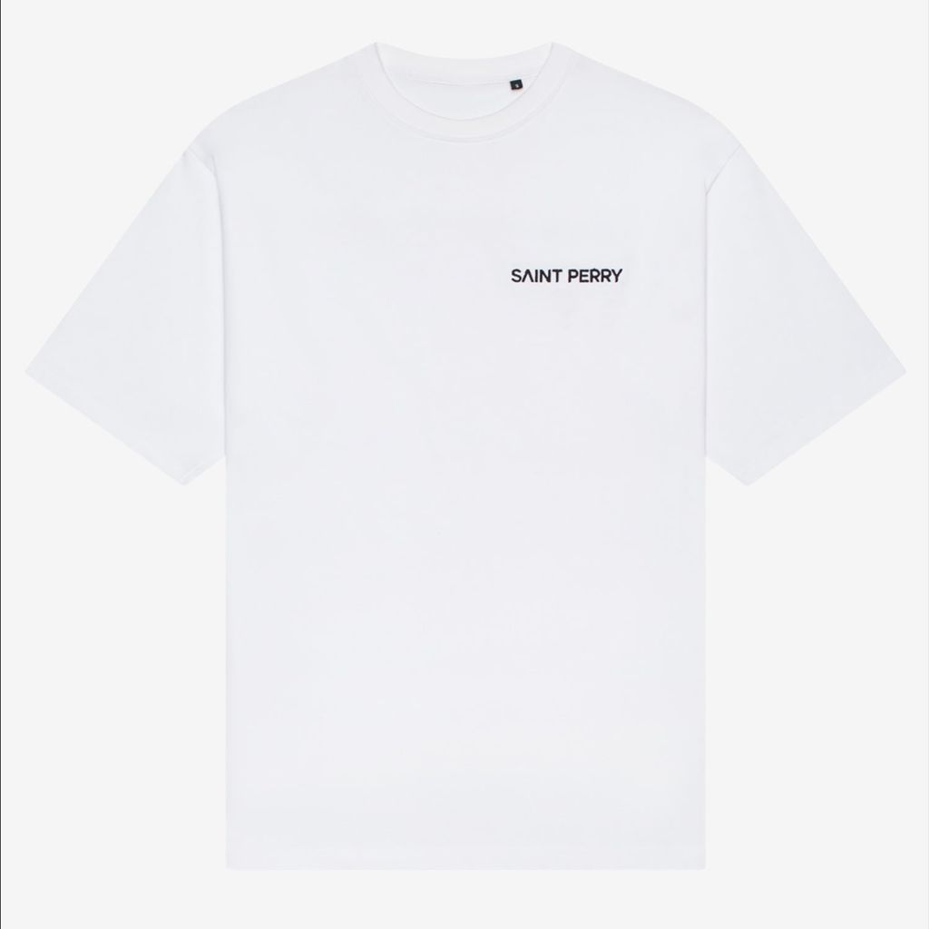 Men's T-Shirt Sp Elevated Essential Sp4 - White Small SAINT PERRY