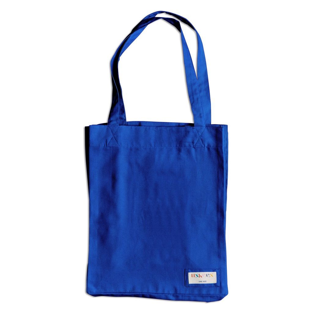 Men's The 4002 Small Organic Tote Bag - Ultra Blue One Size Uskees