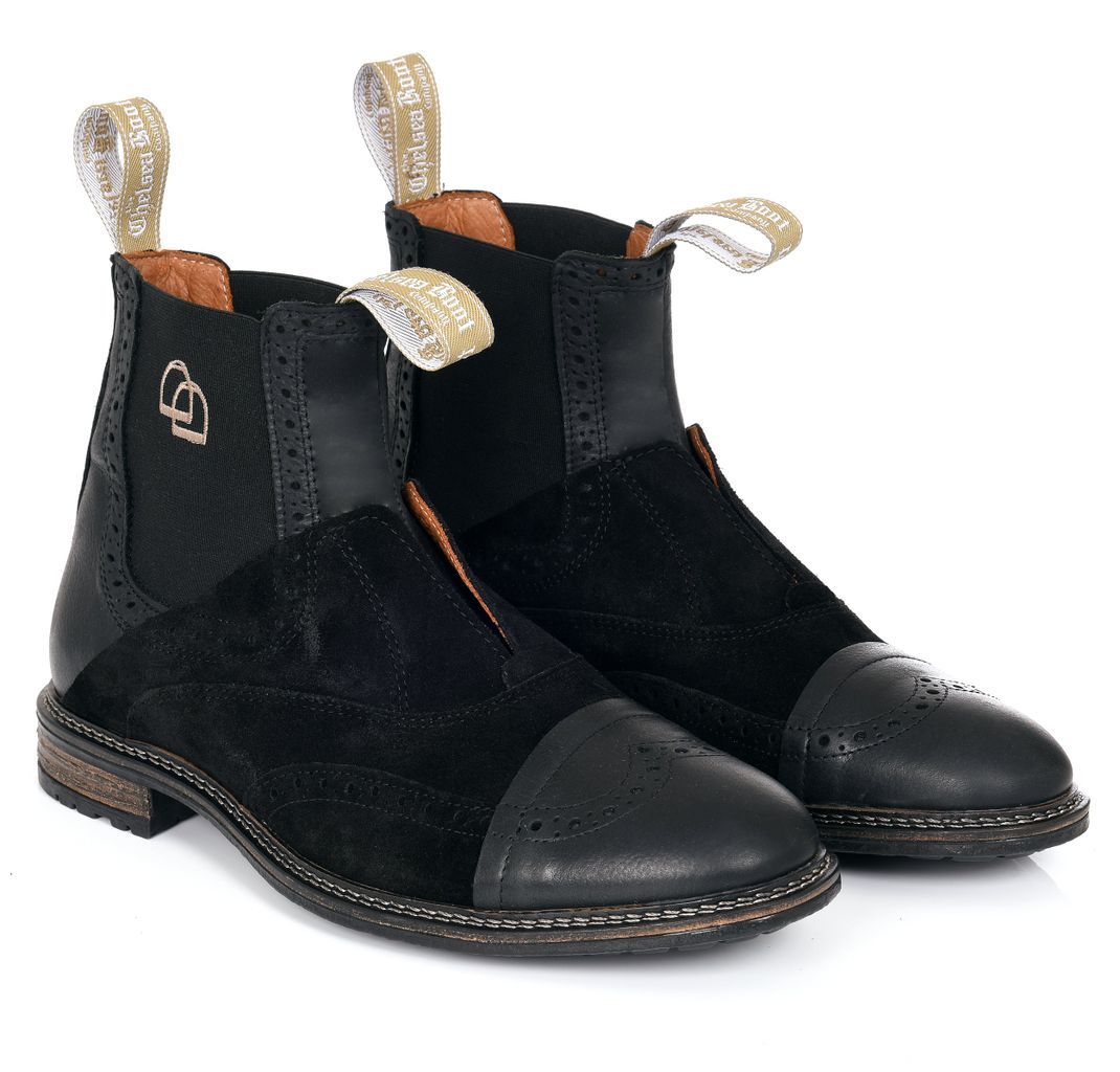 Men's The No Lace Boot - Black 7 Uk The Chelsea Boot Co Est. 1851