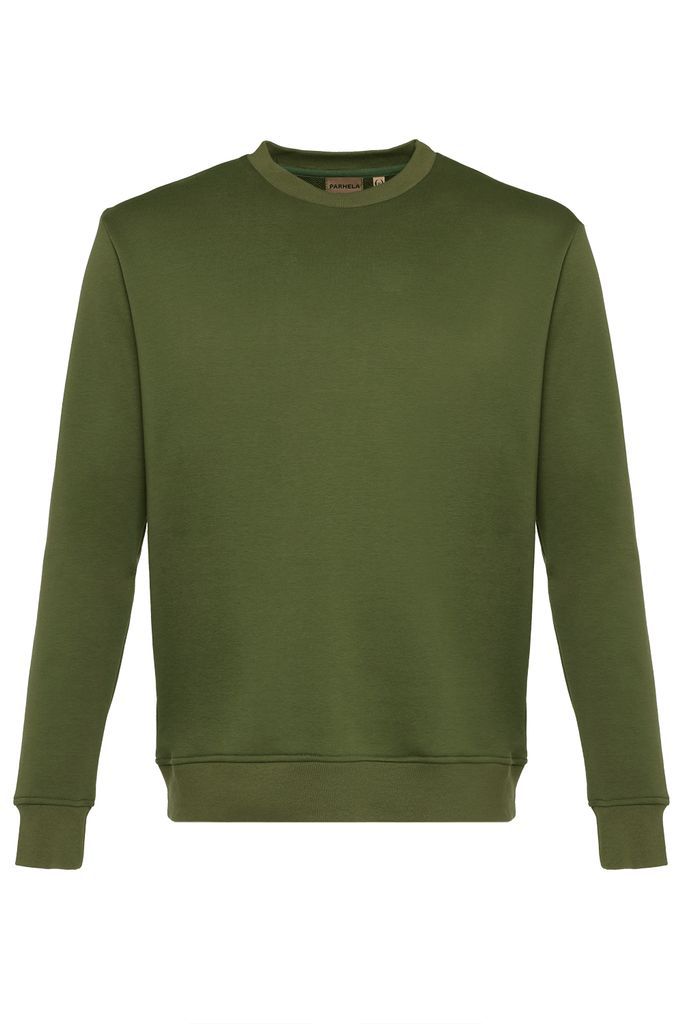 Men's The Staple Sweatshirt - Green Xxs/Xs PARHELA
