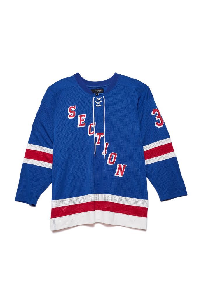 Men's Weekend Warrior Hockey Jersey - Blue Small SECTION 35