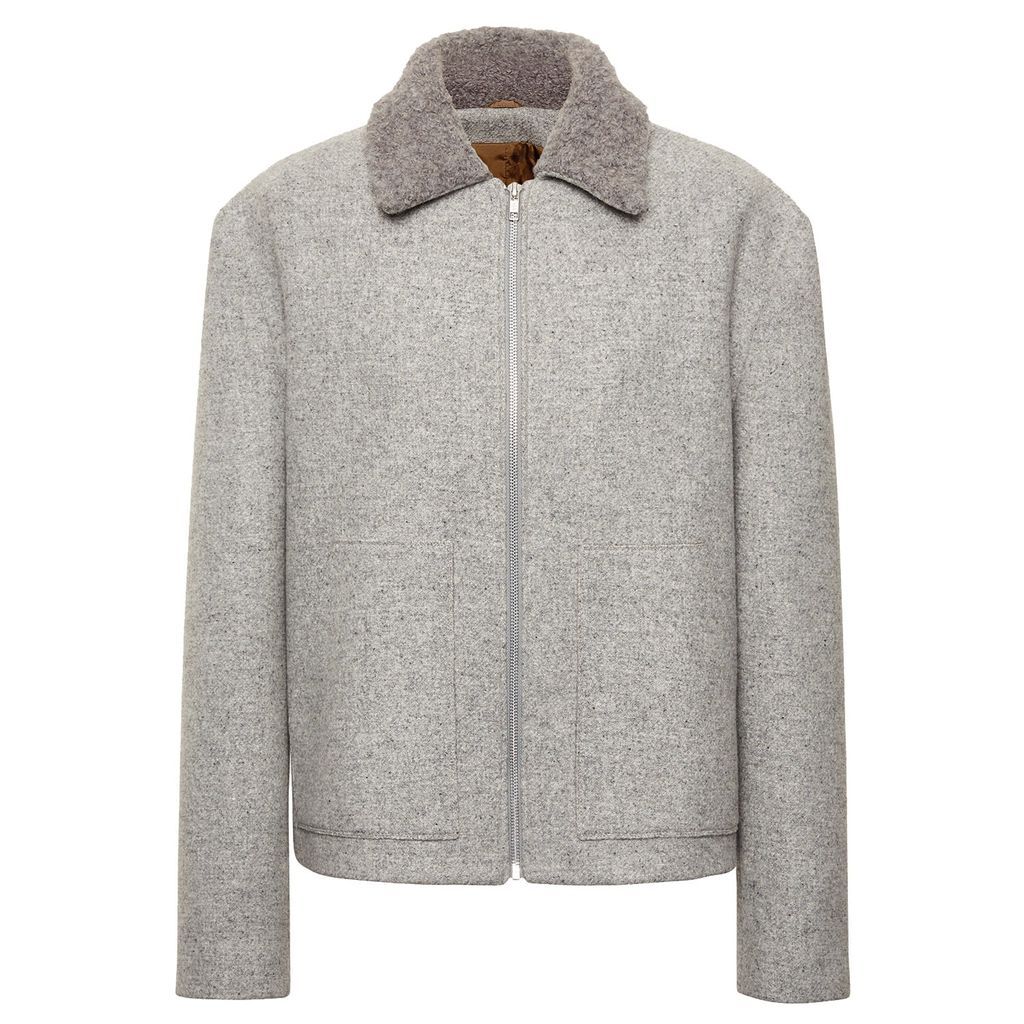 Men's Westminster Jacket - Grey Small Serran London