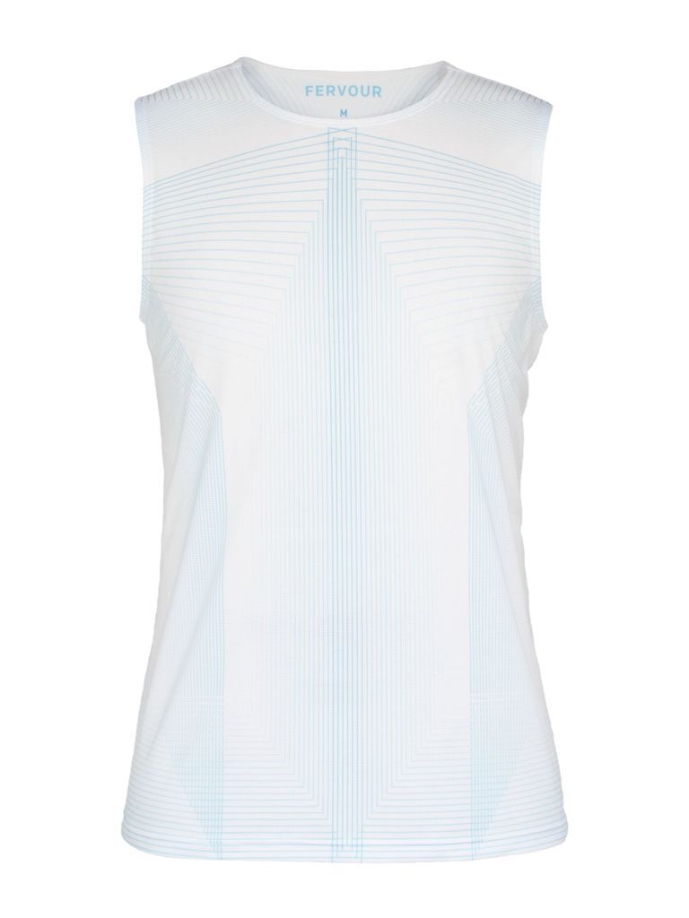 Men's White Max Ice Transmission Top Small Fervour