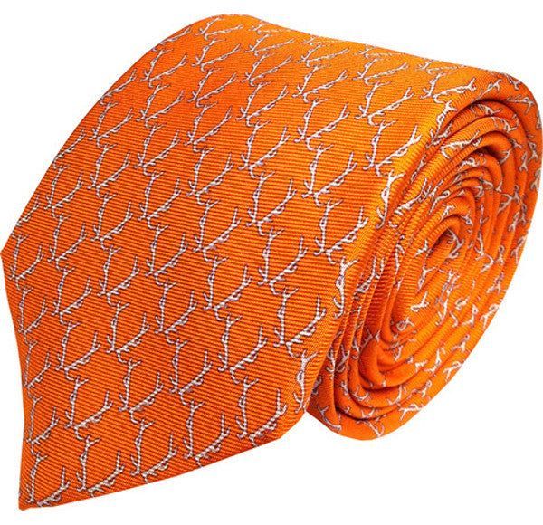 Men's Yellow / Orange Buckwild Tie One Size Lazyjack Press