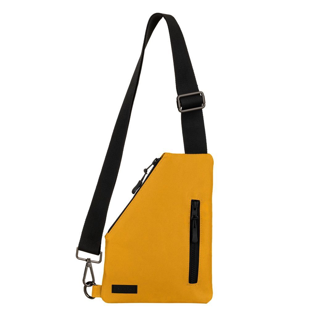 Men's Yellow / Orange Endémique Studio The Modifier Mustard Crossbody Bag One Size
