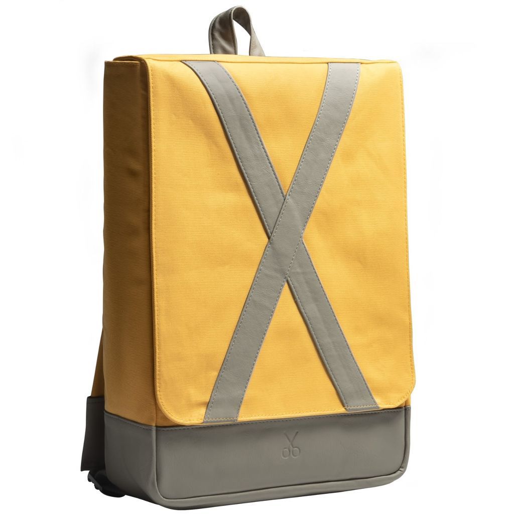 Men's Yellow / Orange Unisex Design Backpack Nordhug - Sulphur One Size KAFT