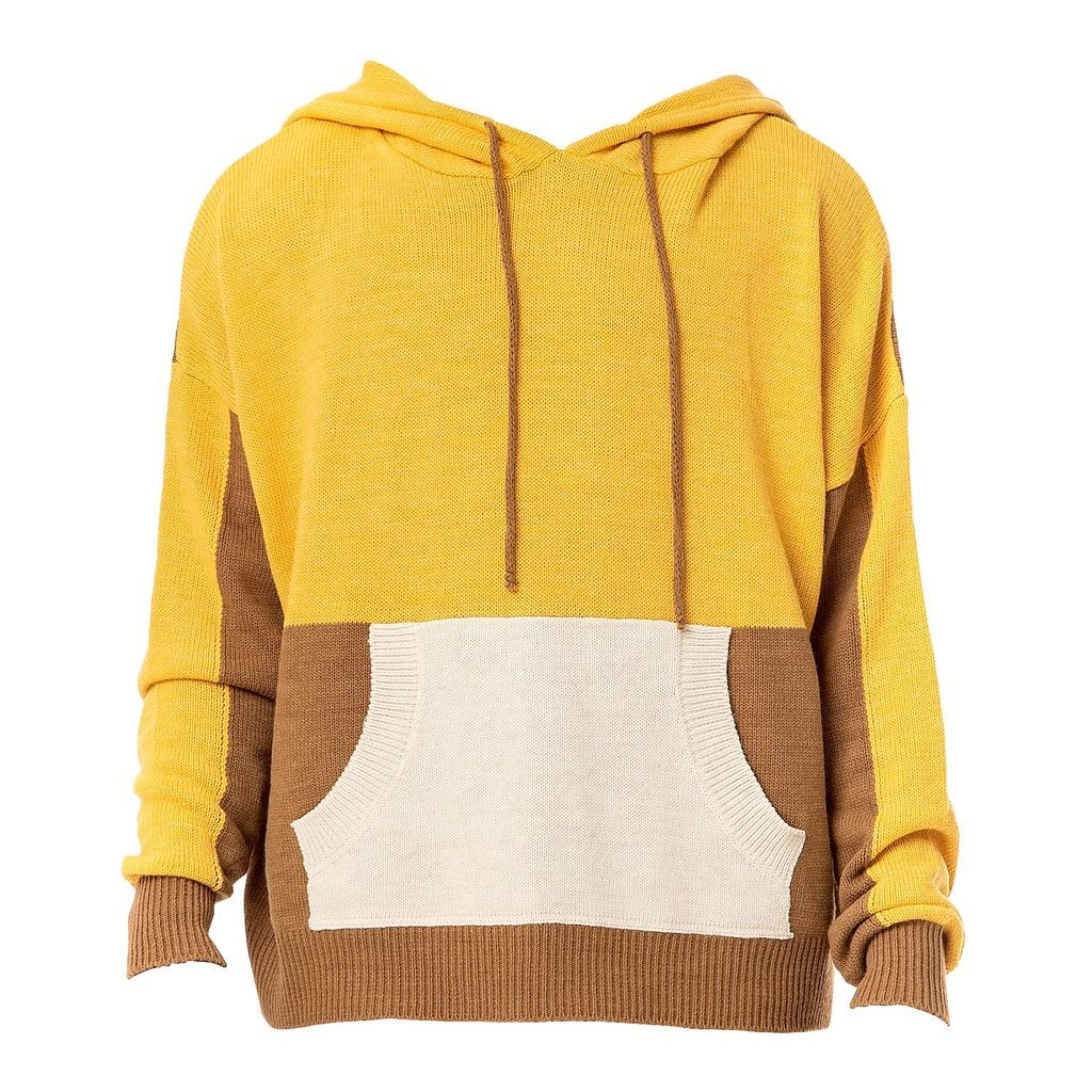 Men's Yellow / Orange Yellow Sweater Extra Small Maison Bogomil