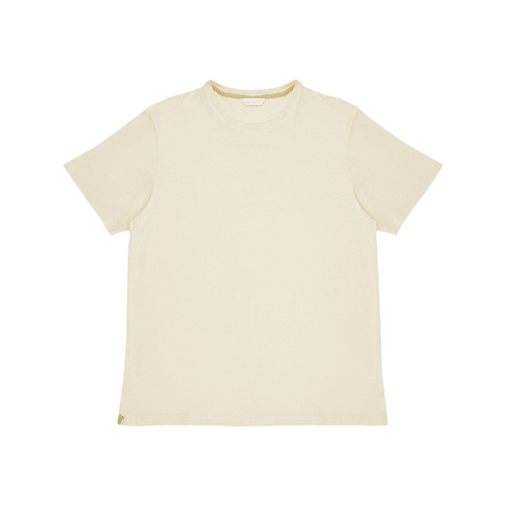 Neutrals Men's Classic T-Shirt - Cream Extra Small Chirimoya