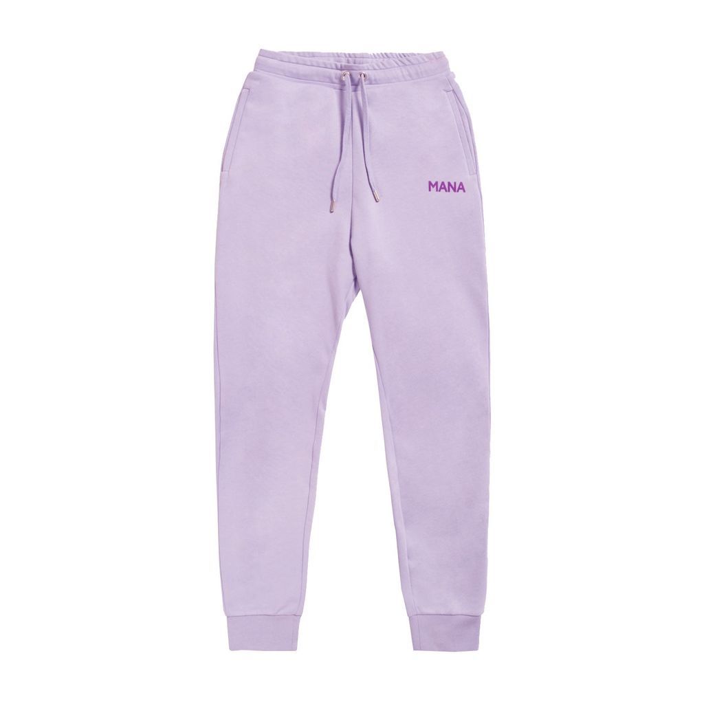 Pink / Purple Premium Edition Joggers Mens In French Lavender Extra Small MANA The Movement