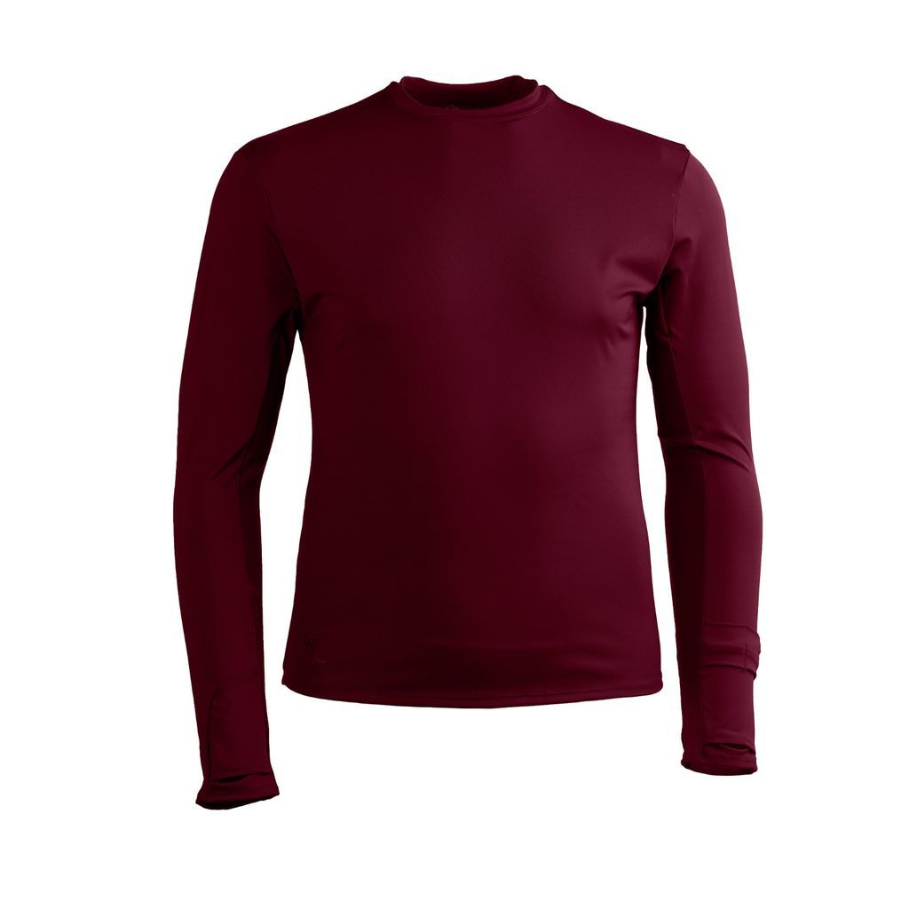 Red Men's Painite Crewneck Watchopening Maroon Extra Small ObservaMé