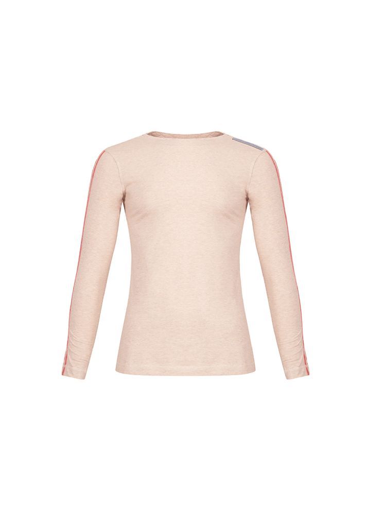 Rose Gold Men - Long Sleeves Cotton Mélange T-Shirt - Ash Rose Pink - Yvette Cool Mt2 Small Yvette LIBBY N'guyen Paris