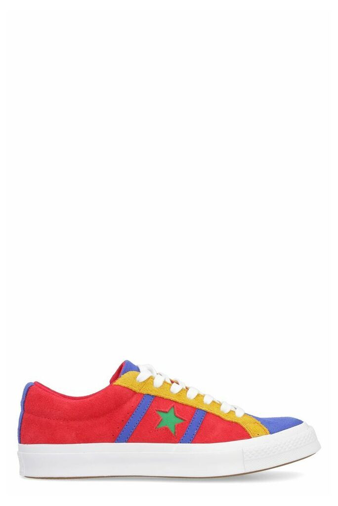 Multicolor Suede Sneakers